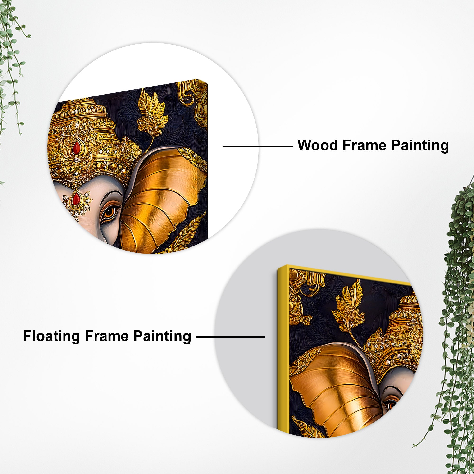 Traditional Ganpati Bappa Painting