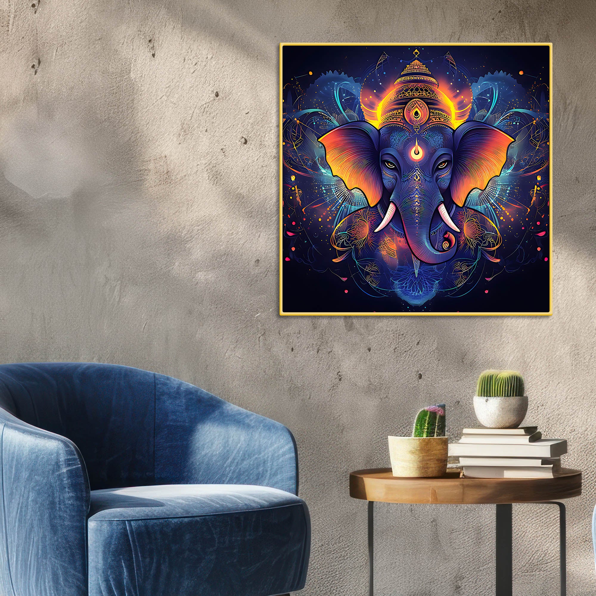 Traditional Ganpati Painting