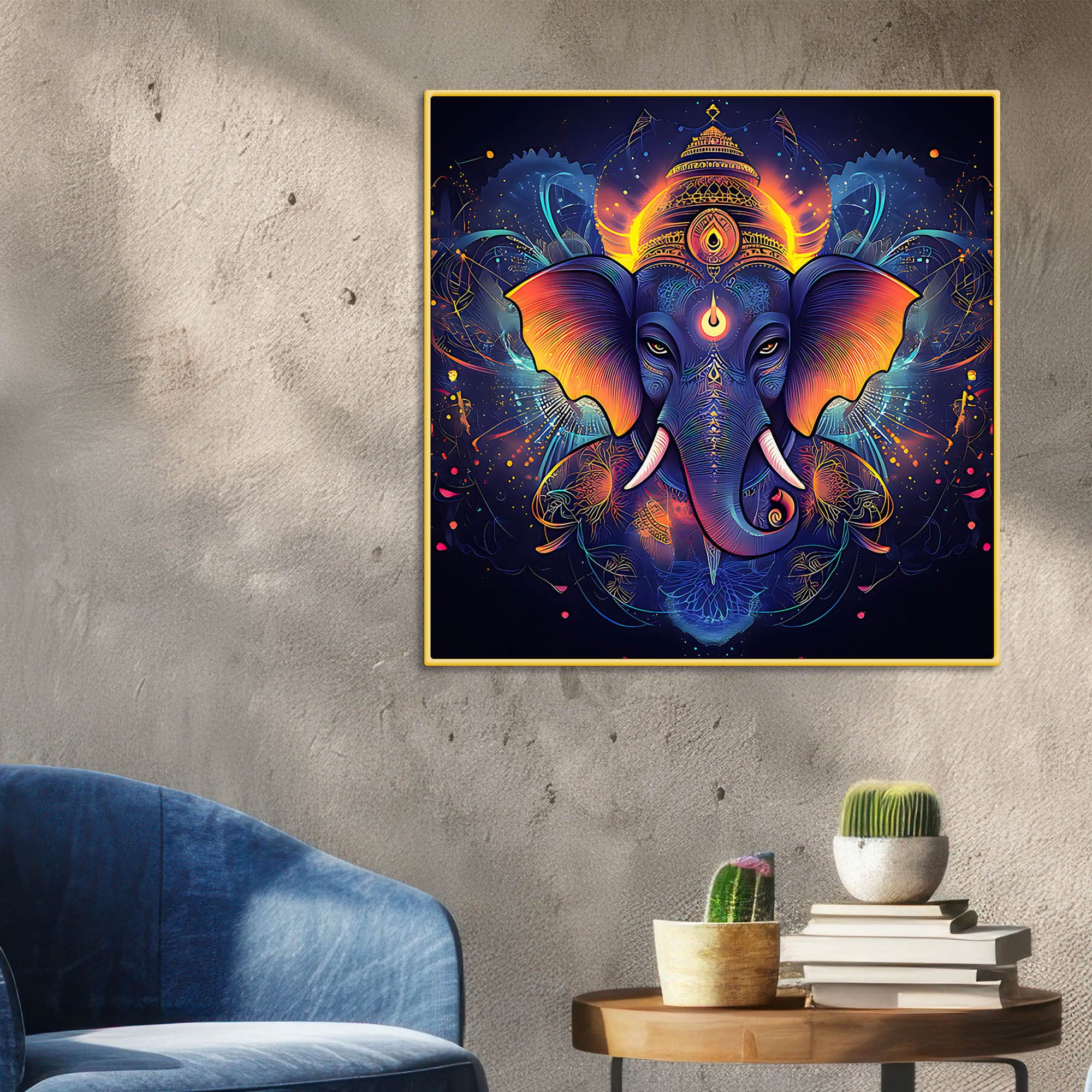 Traditional Ganpati Painting