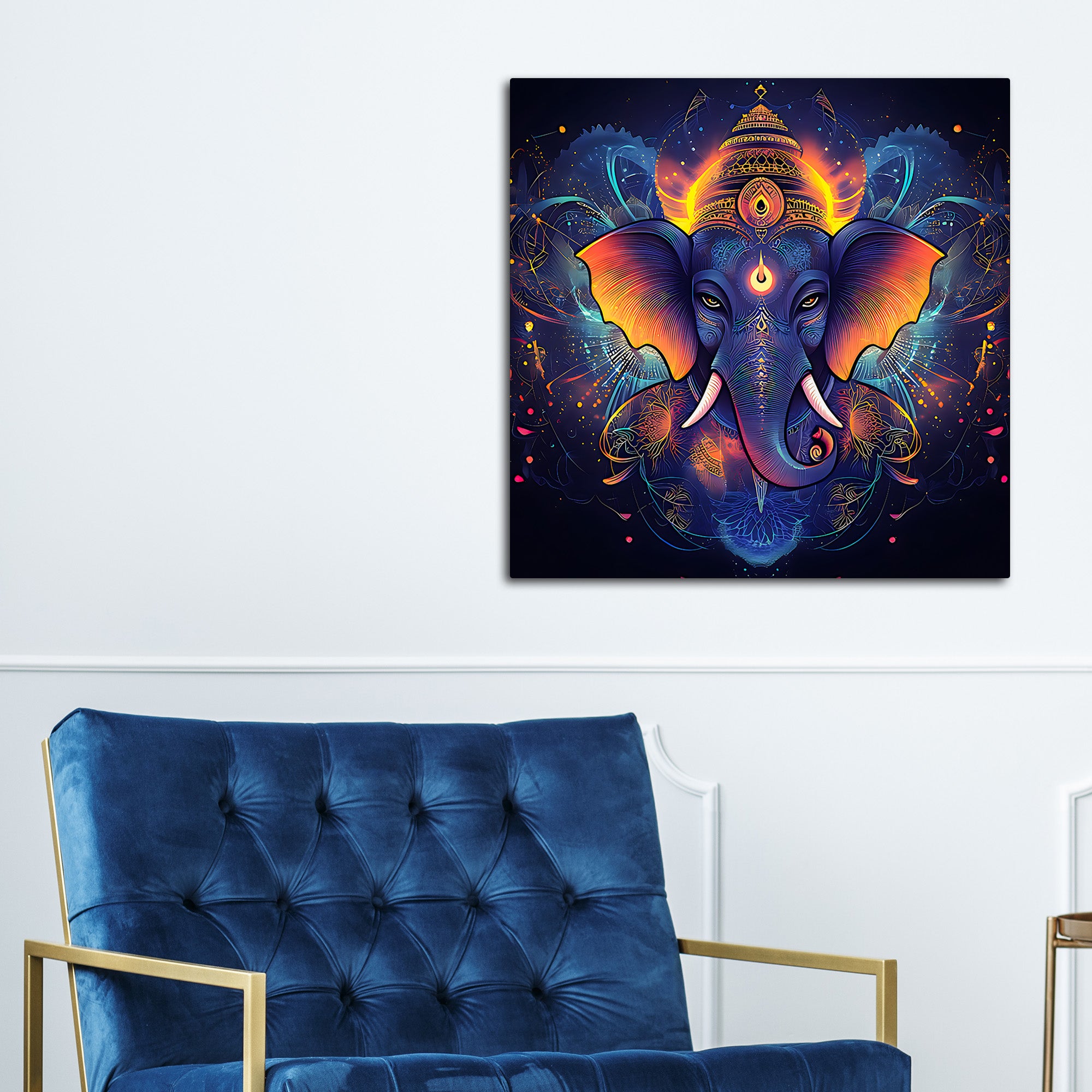 Traditional Ganpati Painting