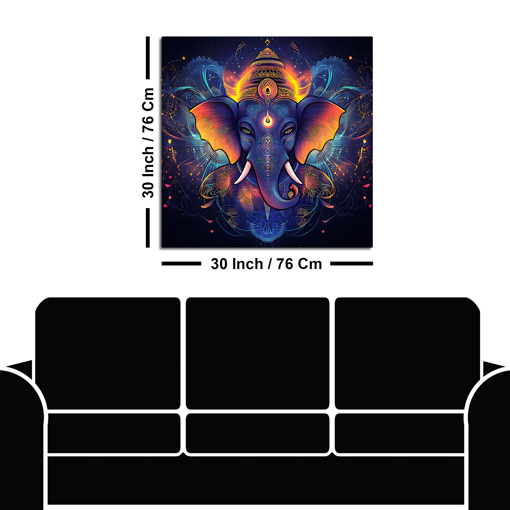 Traditional Ganpati Painting