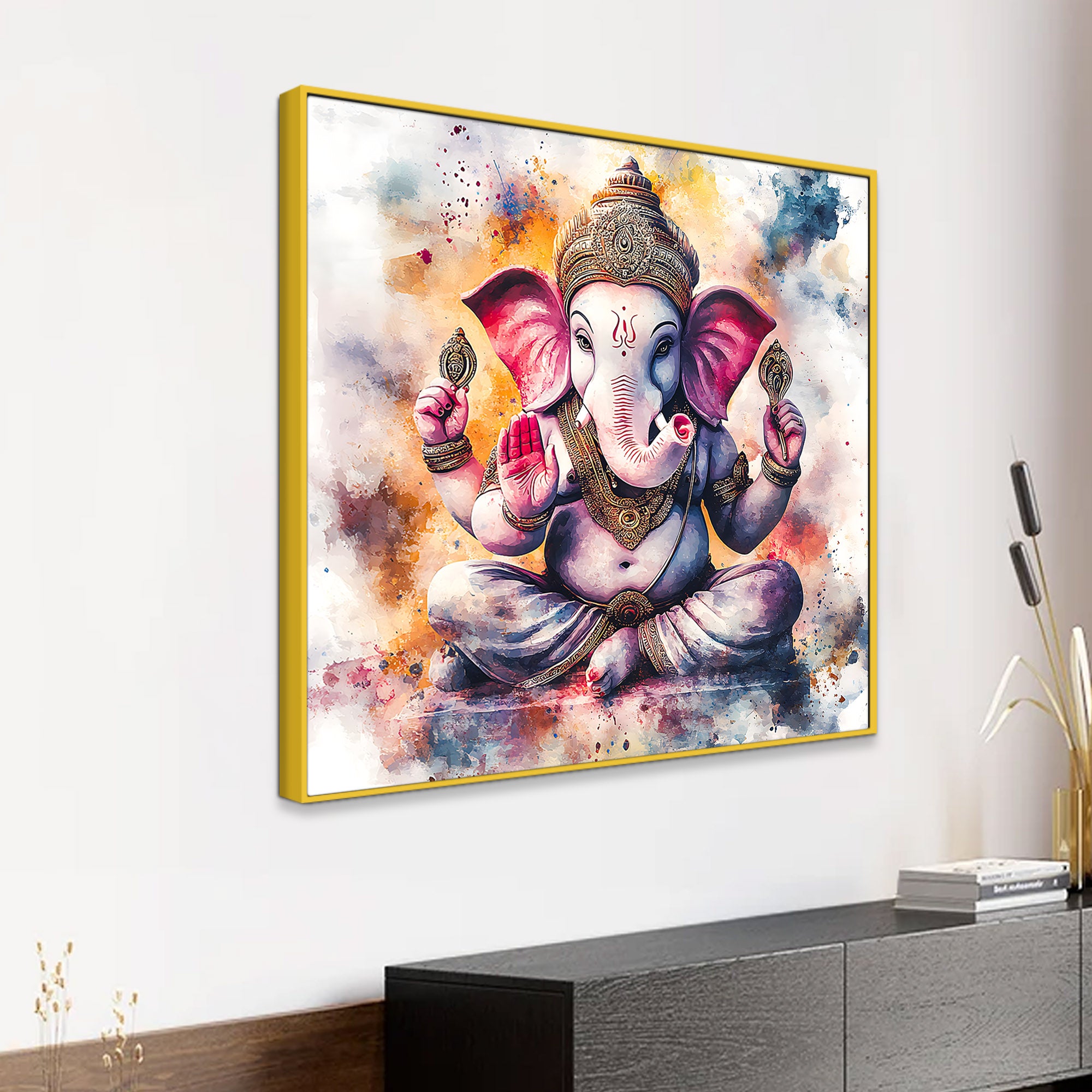 Traditional Ganpati Painting for Home & Office Decoration