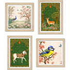 Traditional Garden Wall Art Frame Set of 4