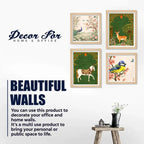 Traditional Garden Wall Art Frame Set of 4