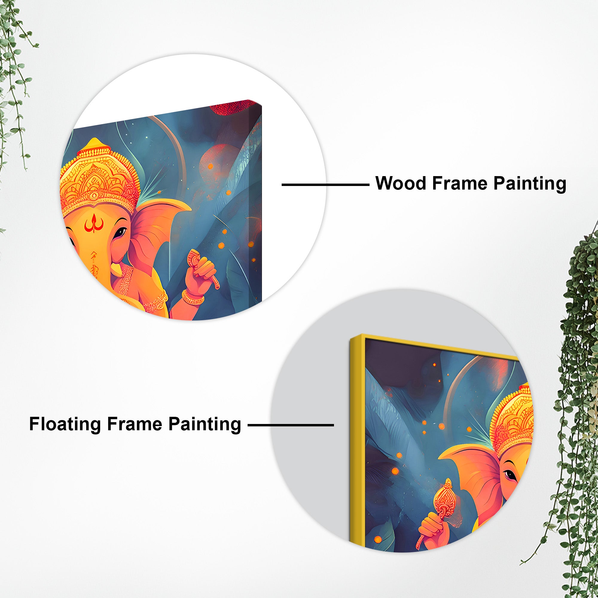 Traditional God Ganesha Painting