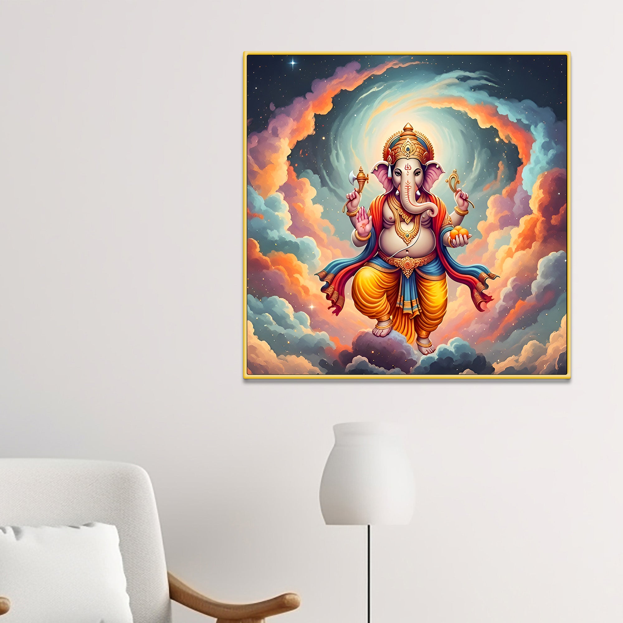 traditional-hindu-ganpati-painting