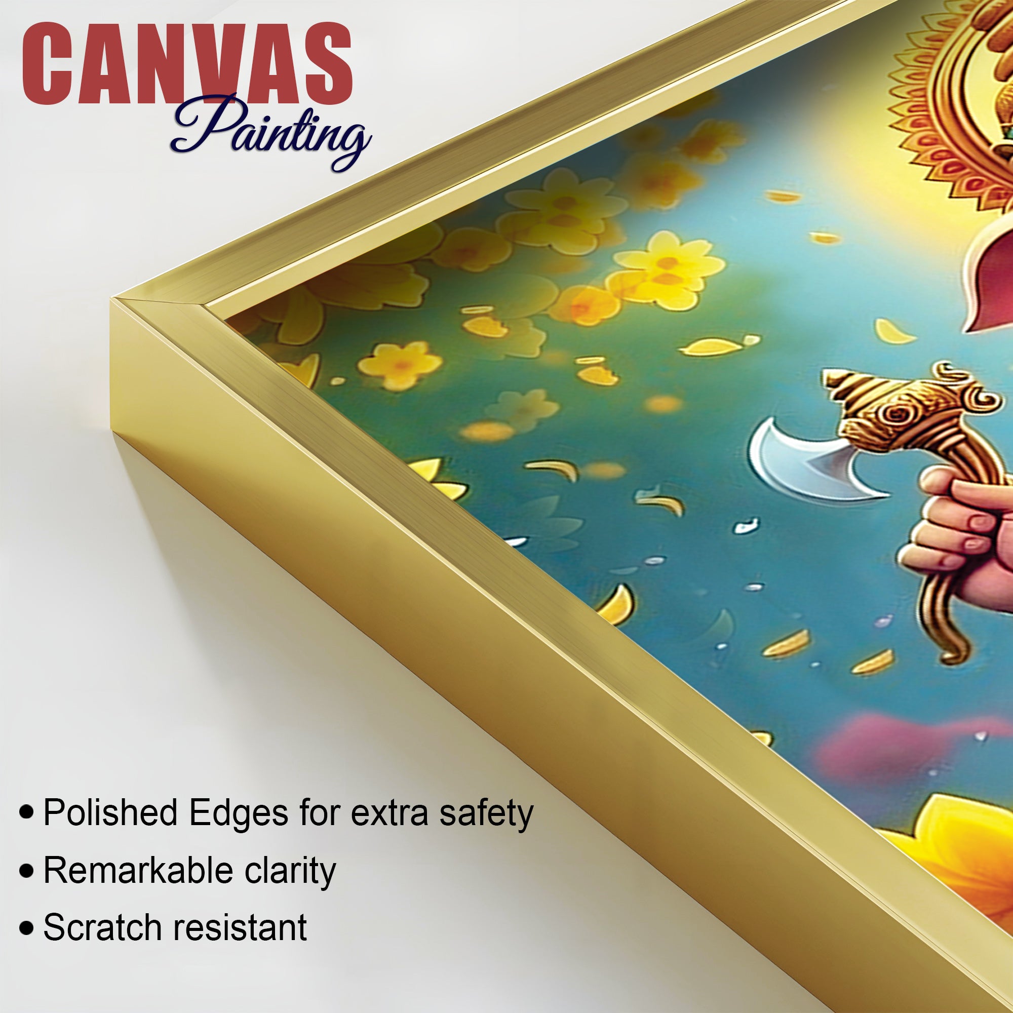 Traditional Hindu Ganpati Painting for Home Decor