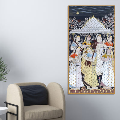 traditional-indian-art-canvas-wall-painting-royal-wall-decor