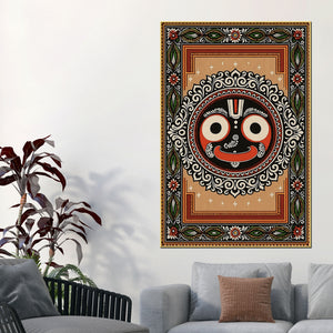 traditional-jagannath-canvas-painting-for-spiritual-living-room-decor