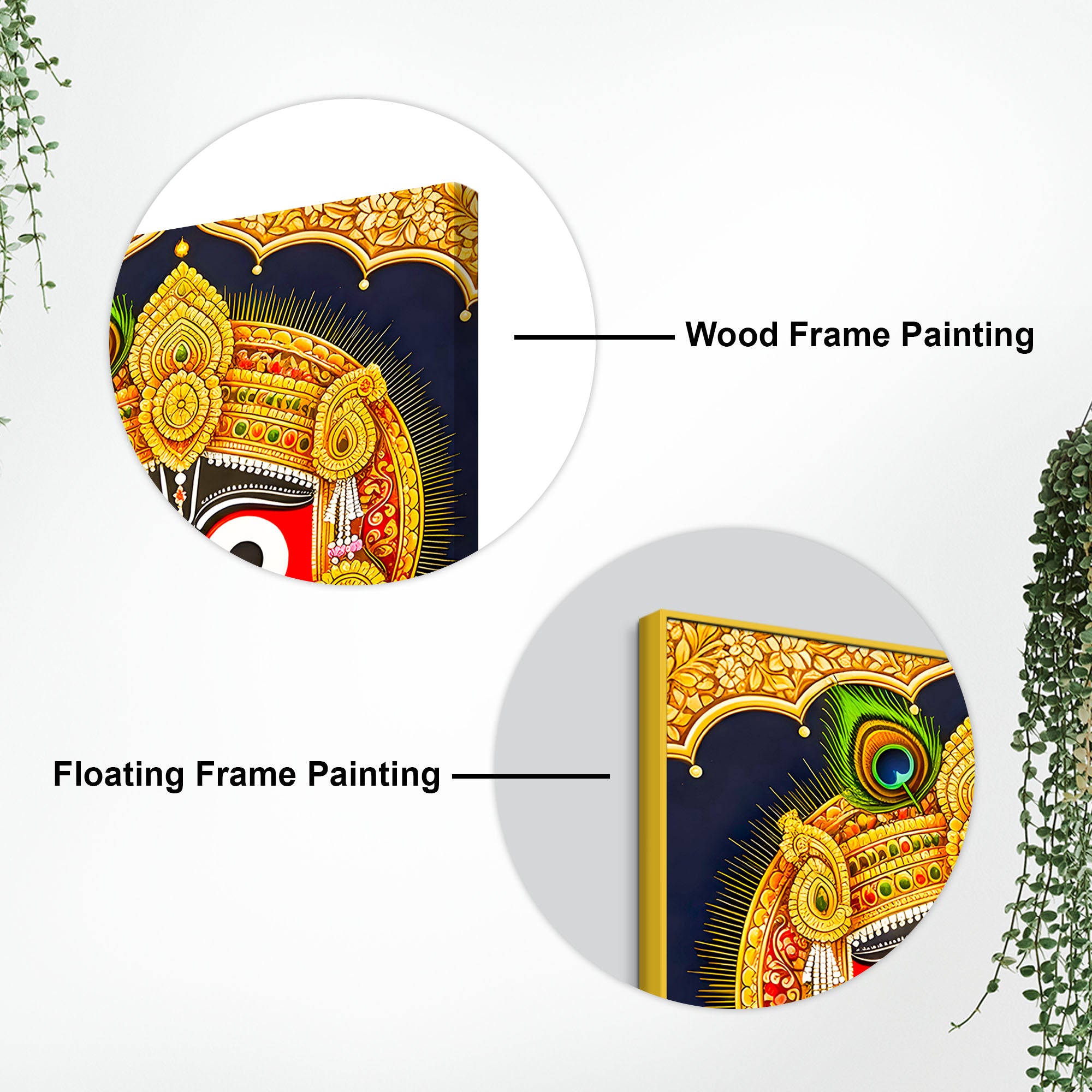 Traditional Jagannath Painting – Hindu Spiritual Wall Decor