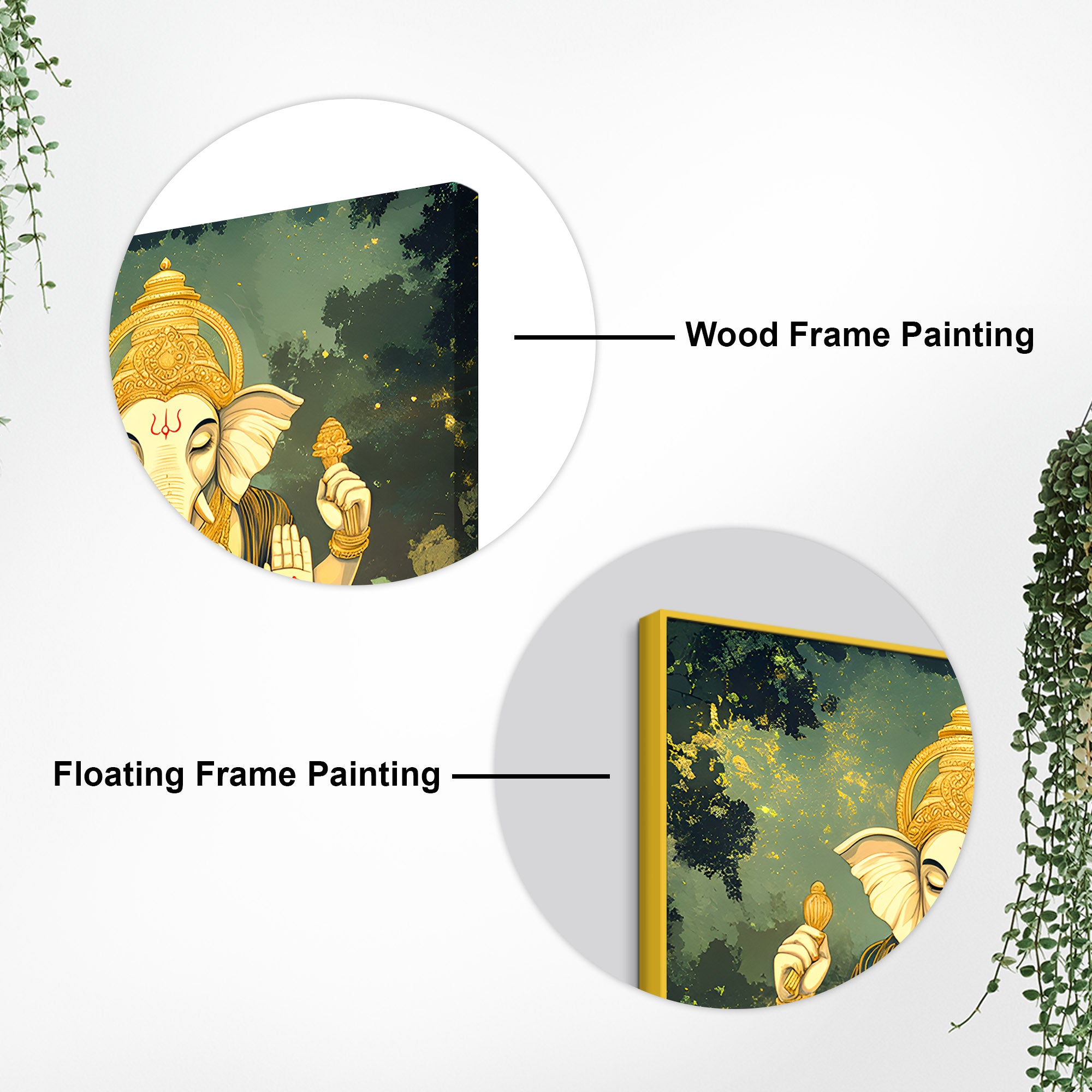 Traditional Lord Ganesh Ji Painting