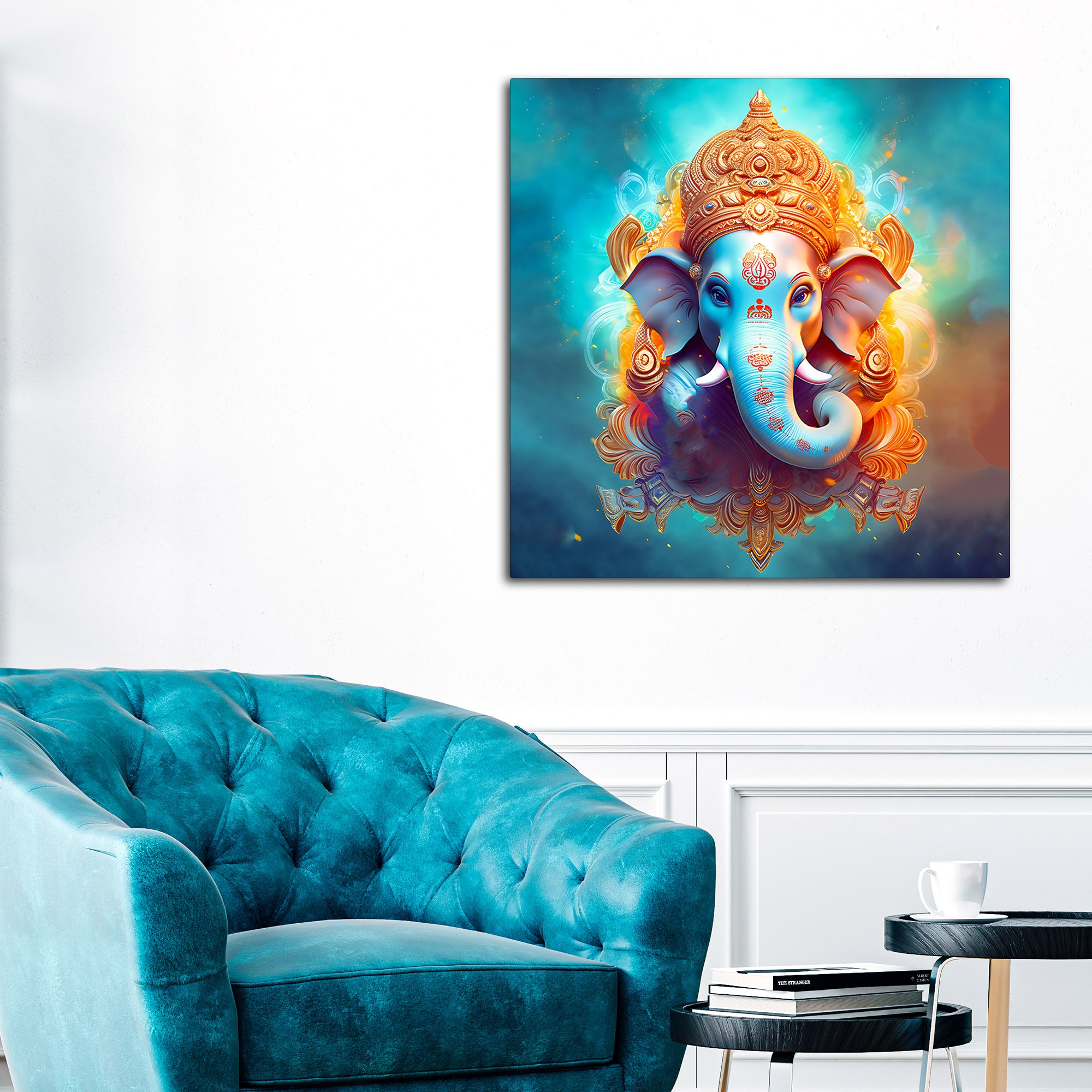 Traditional Lord Ganpati Wall Painting