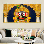 Traditional Lord Jagannath Wall Painting
