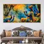 traditional-lord-krishna-painting-with-peacock-for-home-wall