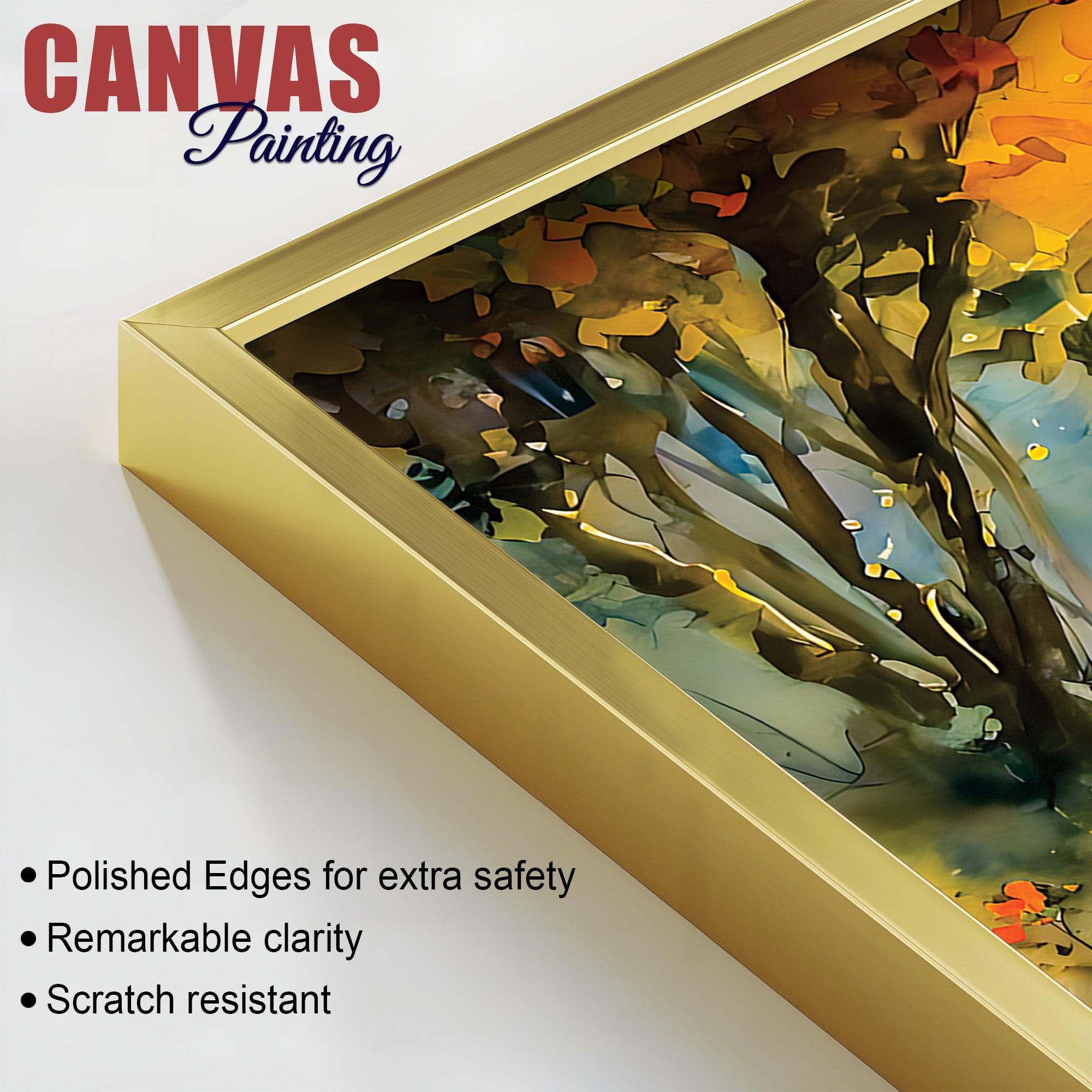 Traditional Lord Krishna Painting with Peacock for Home Wall