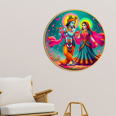  traditional-lord-radha-krishna-round-frame-painting-decor