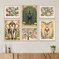 Traditional Nature Wall Art Frame Set of 6