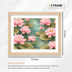Traditional Nature Wall Art Frame Set of 6