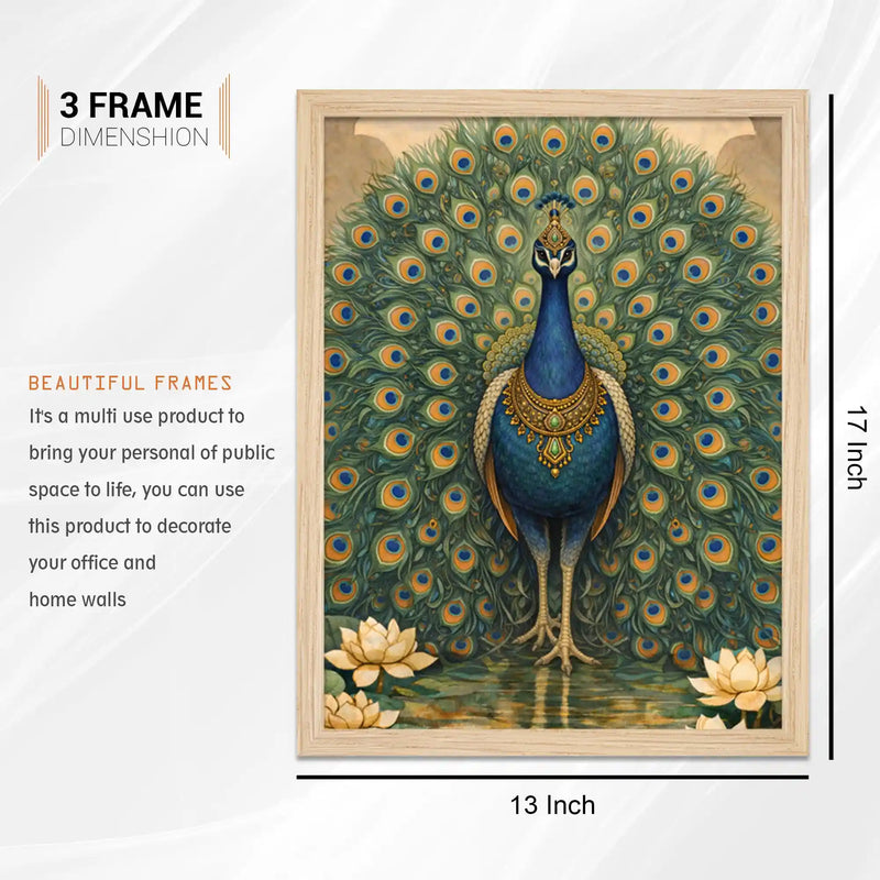 Traditional Nature Wall Art Frame Set of 6