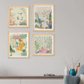 Traditional Palace Wall Art Frame Set of 4