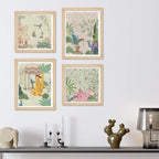 Traditional Palace Wall Art Frame Set of 4