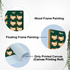 Traditional Pichwai Cow Canvas Wall Art | Ethnic Indian Décor Painting