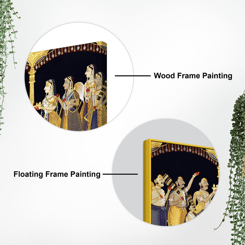 Traditional Pichwai Shrinathji Wall Art Premium Painting