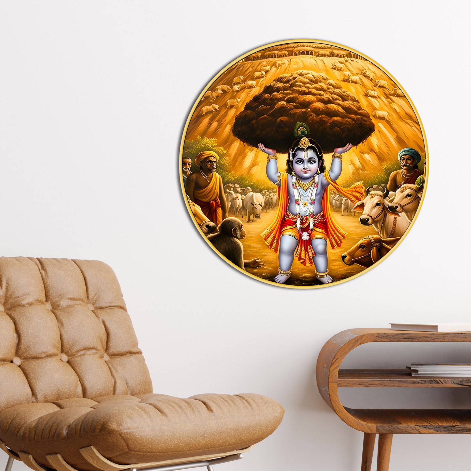  traditional-shri-krishna-round-painting-for-wall-decor