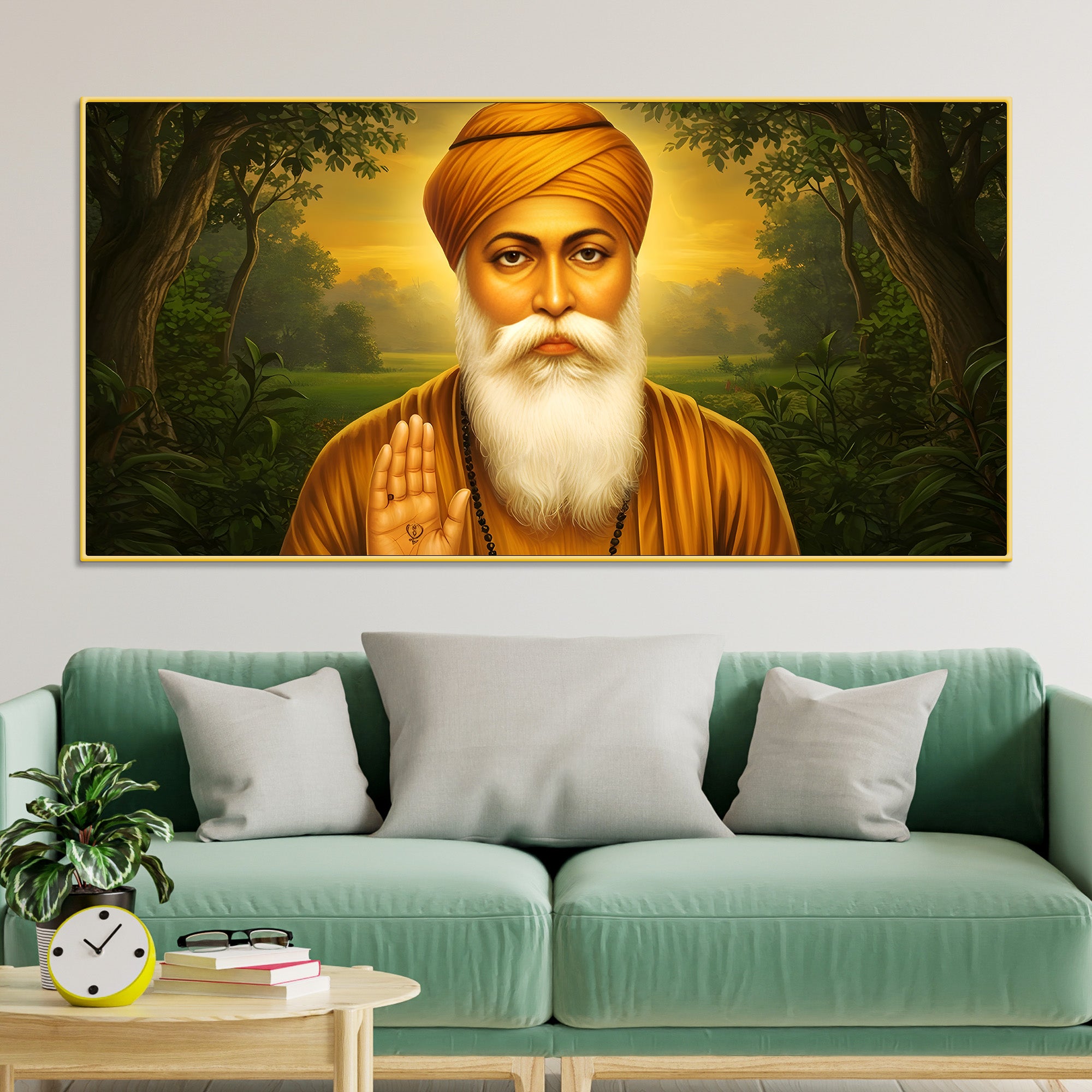  traditional-sikh-guru-nanak-dev-ji-wall-painting-for-pooja-room