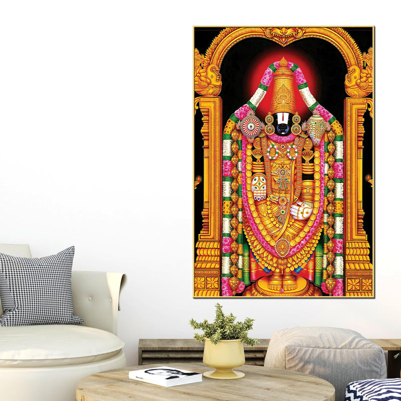  traditional-tirupati-balaji-canvas-painting-religious-decor