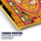 Traditional Tirupati Balaji Canvas Painting | Religious Décor