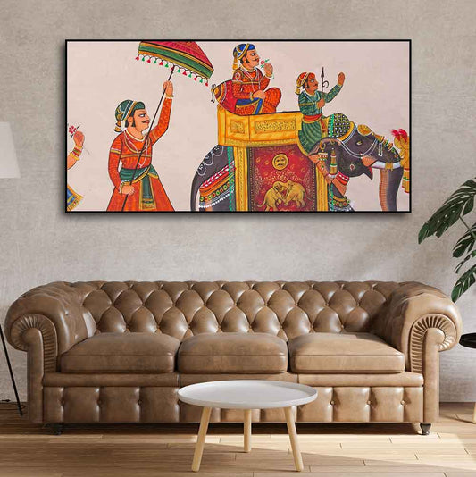 Traditional Indian Miniature Art Wall Painting