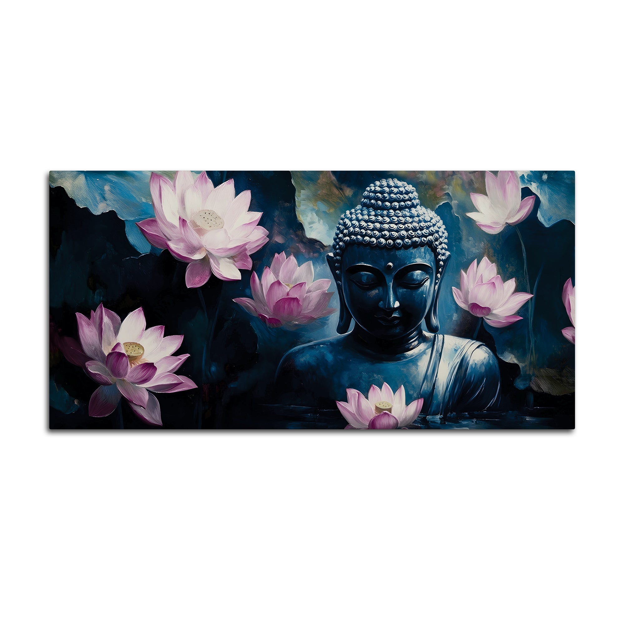 Tranquil Buddha Painting for Home Wall Decor