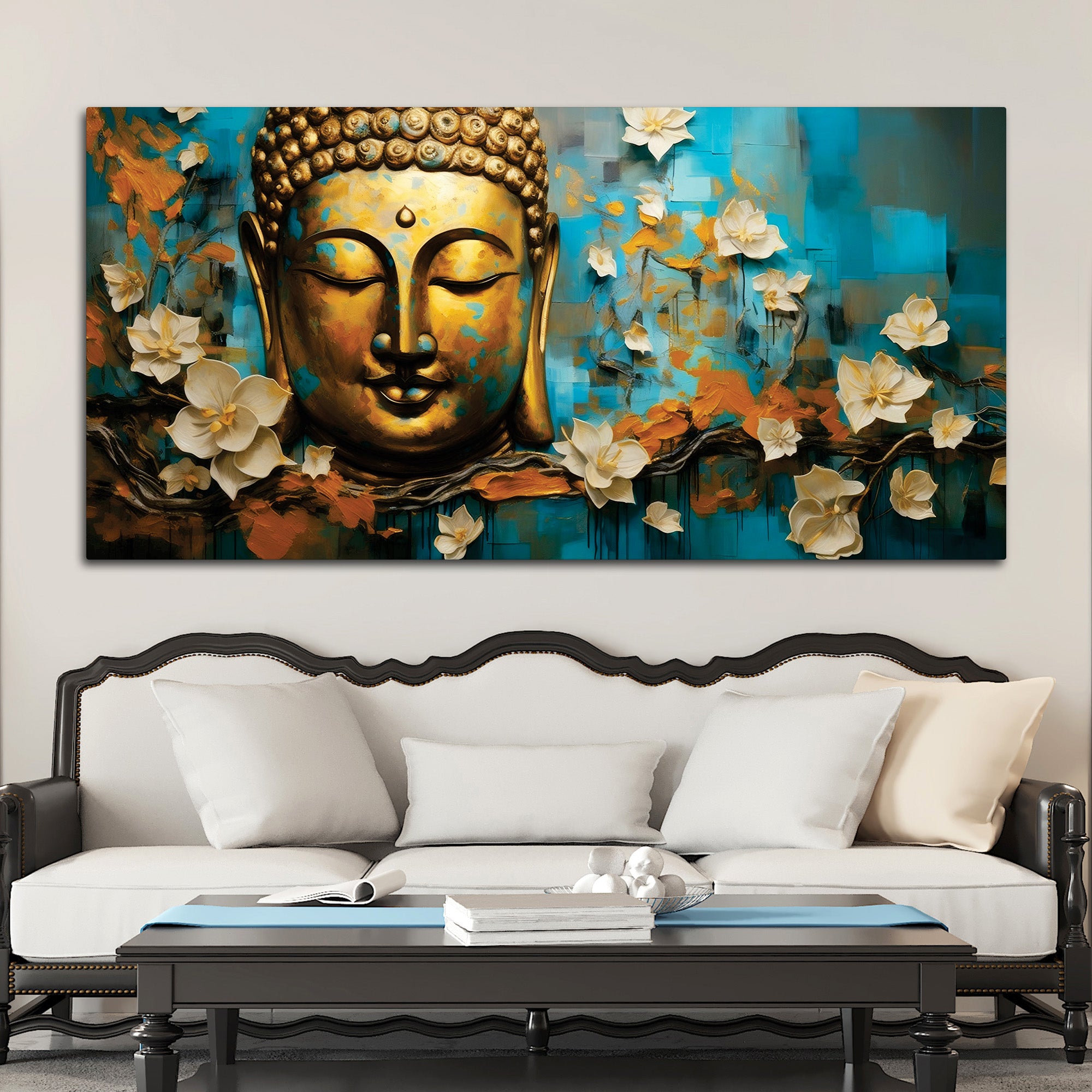 Tranquil Buddha Painting for Premium Wall Artwork