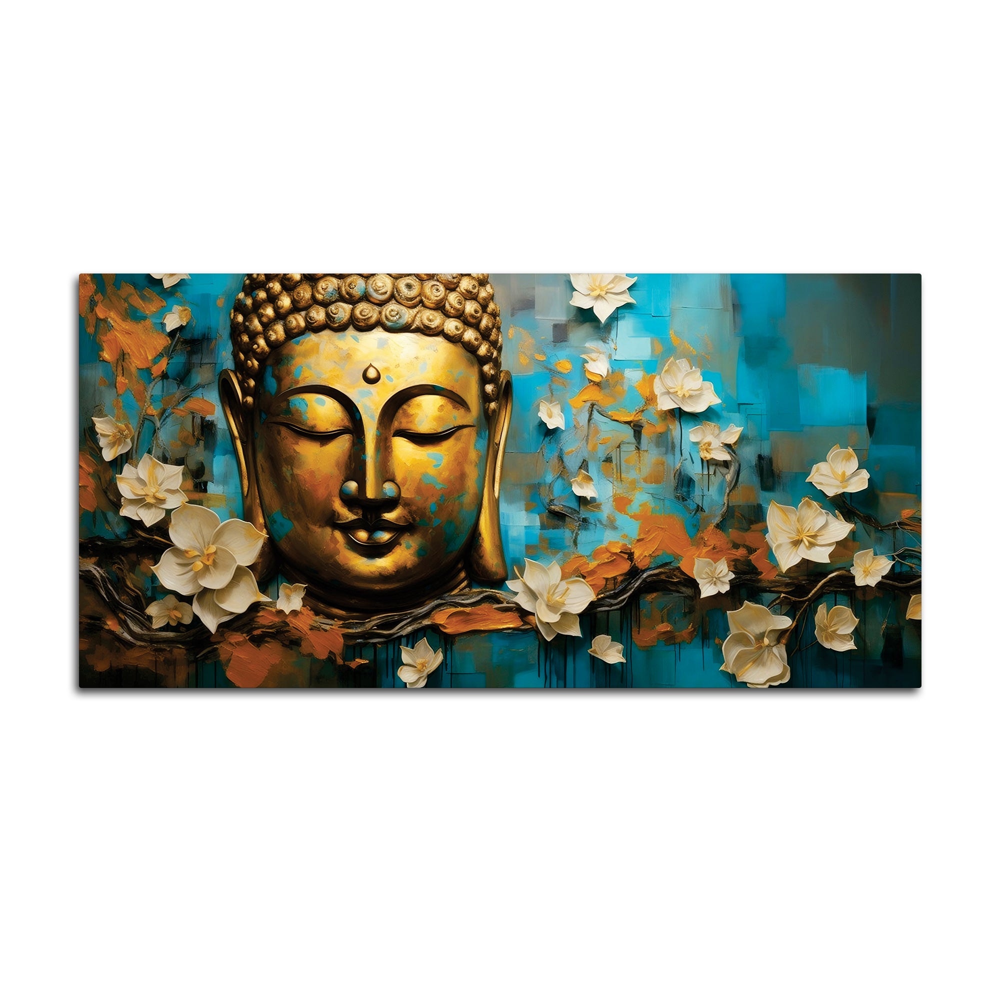 Tranquil Buddha Painting for Premium Wall Artwork