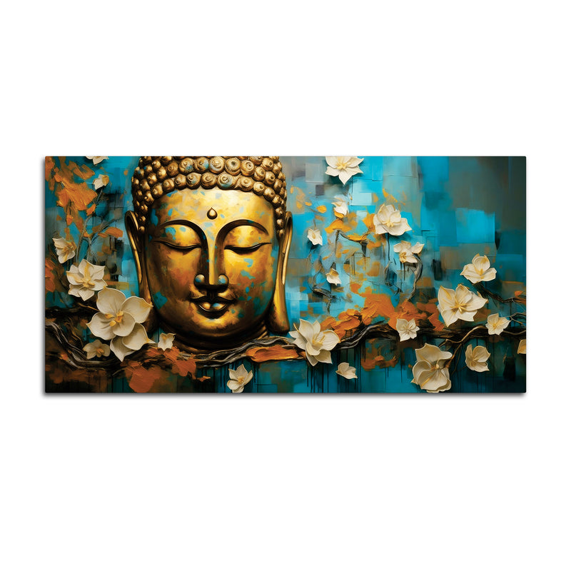 Tranquil Buddha Painting for Premium Wall Artwork