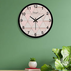 Triangular Pyramid Shape Designer Wall Clock