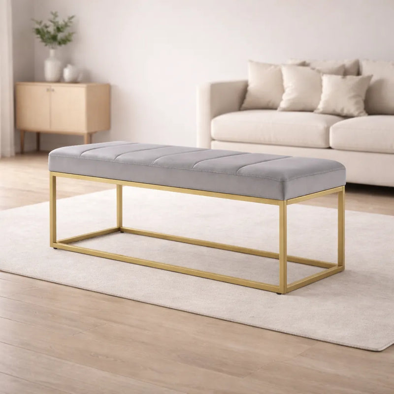 tufted-rich-grey-velvet-bench-with-sleek-gold-metal-legs-ottoman