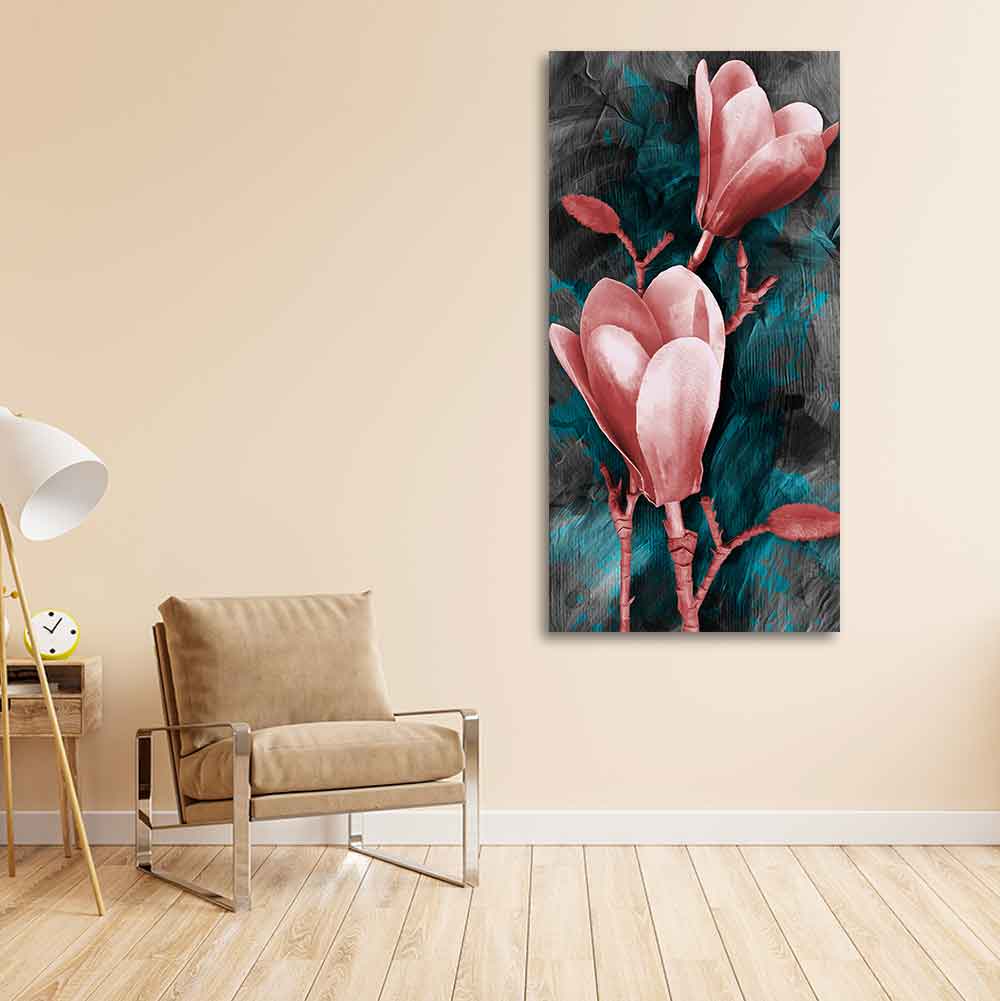 Tulips Flower Canvas Wall Hanging