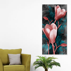 Tulips Flower Canvas Wall Hanging