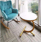 Two-Tier Stylish Round Contemporary Side Table