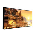 Banaras Ghat Canvas Wall Art