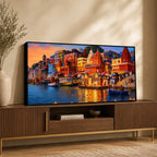 Varanasi Evening Ganga View Canvas Wall Art Painting