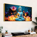 Buddha Painting for Positive Vibes in Home