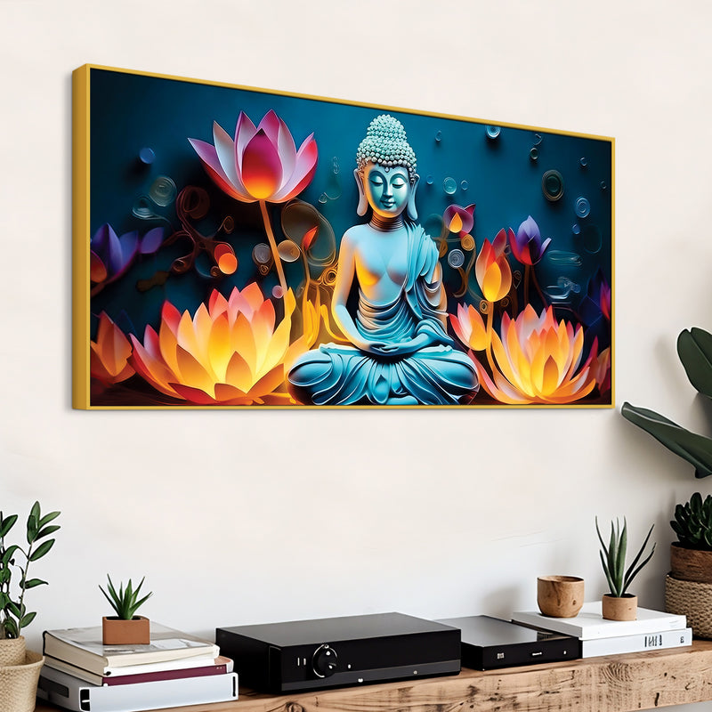 Buddha Painting for Positive Vibes in Home