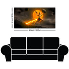 Veer Hanuman Ji Canvas Painting for Home