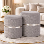 velvet-grey-color-round-storage-ottoman-with-storage-set-of-2
