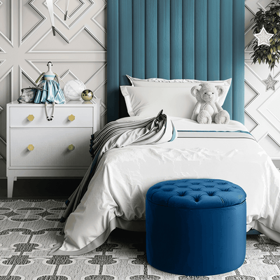 velvet-tufted-blue-rounded-shaped-storage-ottoman