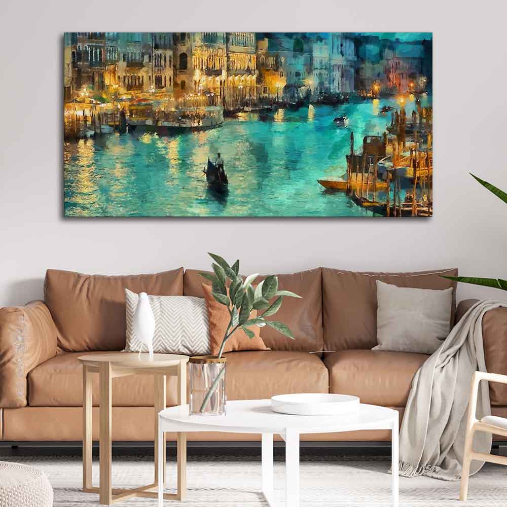 venice city painting