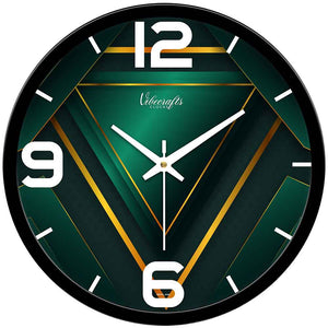 3D Metallic Designer Wall Clock